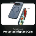 thumbnail image 2 of Allytechgroup Magnetic Case for Google Pixel 10 Pro XL, Compatible with Magsafe Military Grade Protection Invisible Stand Heat Disspation Rugged Phone Case for Google Pixel 10 Pro XL, Blue, 2 of 3