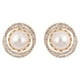 thumbnail image 5 of Jumpingount 1 par de pendientes de cristal de perla para mujer, boda, vacaciones, celebración, fecha, tienda, pendientes brillantes, joyería Oro 2Conjunto, 5 of 6