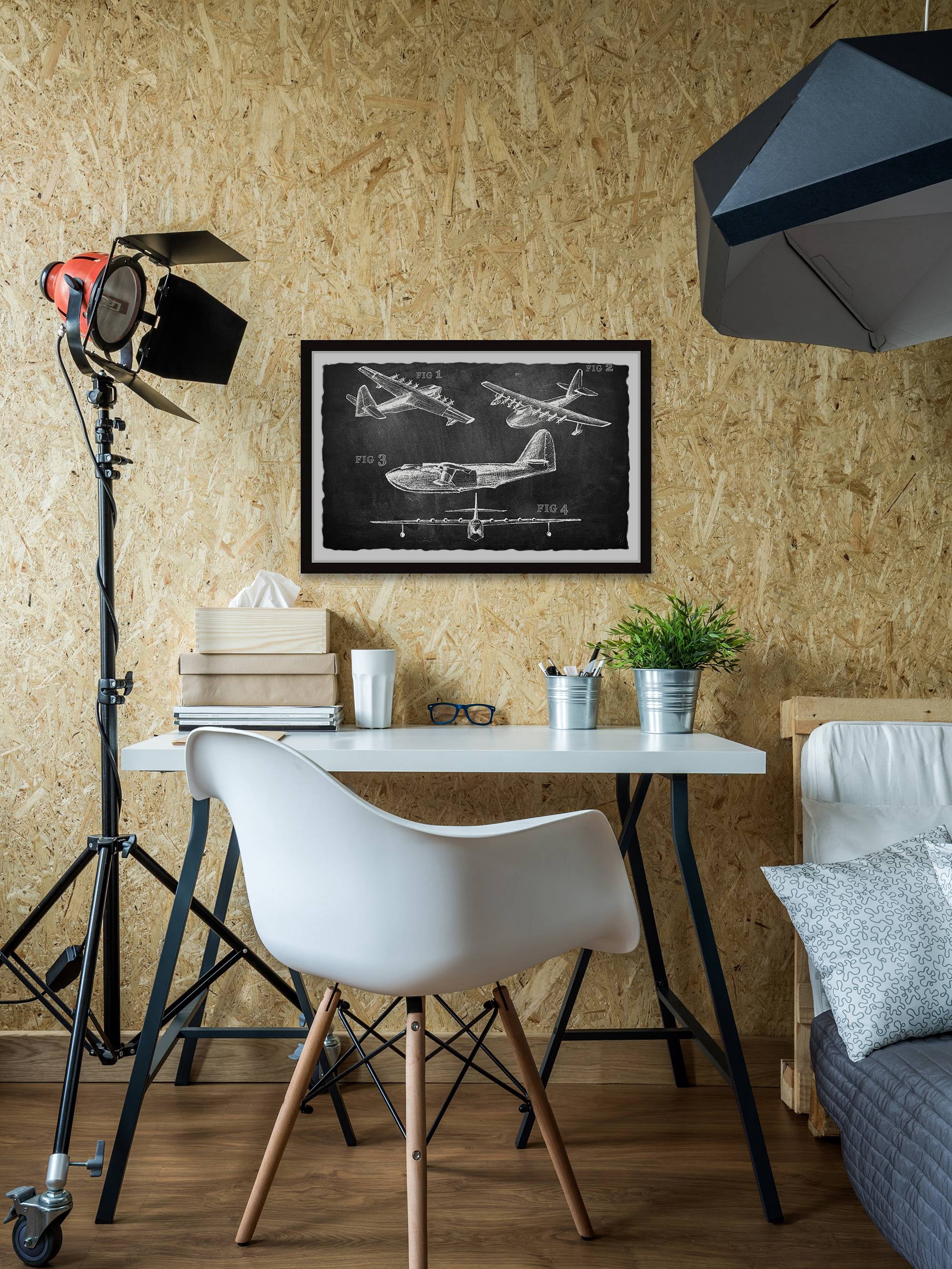 Marmont Hill Historical Airplane II Framed Wall Art