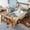 Natural, variant on Harper & Bright Designs Twin Size Car Bed with Storage Shelves, Wood Platform Bed with Car-shape for Boys and Girls, White Blue