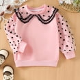 thumbnail image 3 of Vedolay Zipper Hoodies for Girl Toddler Girls Sweatshirt Casual Pullover Sweater Long Sleeve Shirts,Pink 12-18 Months, 3 of 5