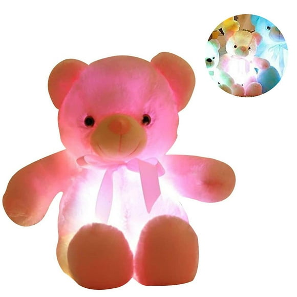 Led Teddy Bear, Plush Toy, Colorful, Luminous Toys For Children And Adults, Birthday Gift
