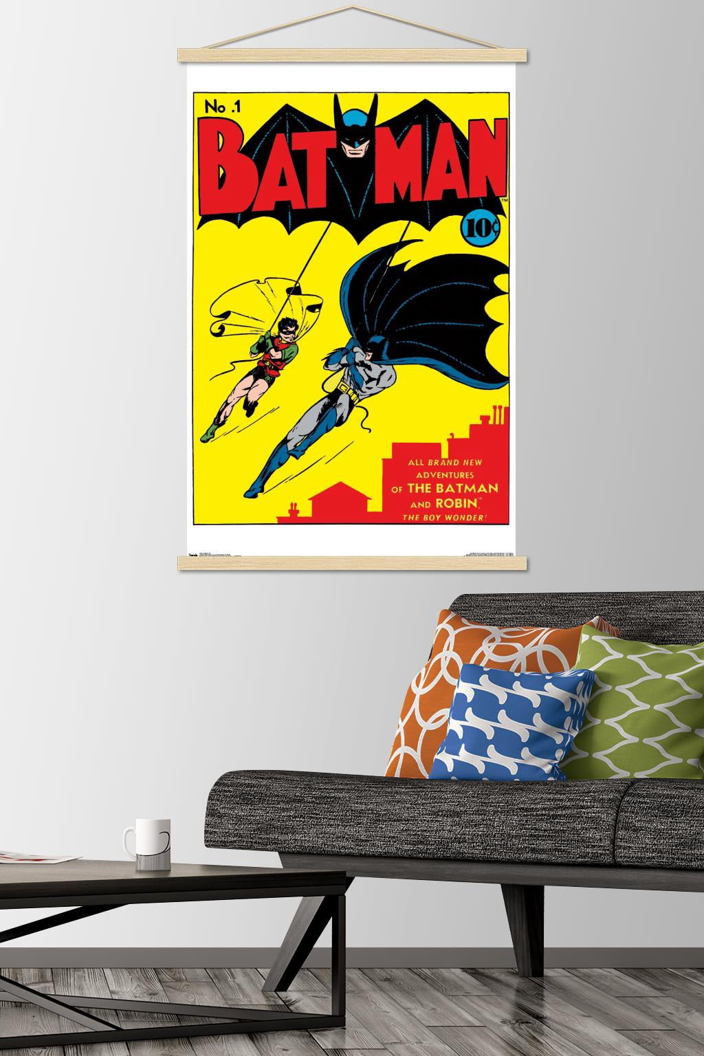 DC Comics Batman - Cover #1 Wall Poster with Magnetic Frame, 22.375" x 34"
