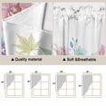 thumbnail image 5 of Colorful Spring Floral Swag Curtains for Kitchen/Bedroom/Living Room, Farmhouse Flowers Modern Art Scalloped Curtains 63 Inch Long, Window Swag Topper Curtains Valances 2 Panels Set 36"x63", 5 of 8