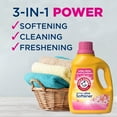 thumbnail image 2 of ARM & HAMMER Plus Fabric Softener Orchard Bloom Liquid Laundry Detergent 45.5 fl oz - 2 count, 2 of 5