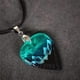 thumbnail image 1 of Resina epoxi Guitarra Púa Northern Lights Collar Músico Colgantes (02), 1 of 4