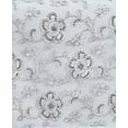 thumbnail image 2 of Fennco Styles Sequin Floral Embroidered Table Runner 16"W x 54"L - White Table Cover for Home, Dining Room, Banquets, Wedding, Holiday and Special Events, 2 of 2