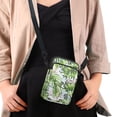 thumbnail image 4 of HELLHERO Crossbody Bags Polyester 2 Layers Underarm Shoulder Bag for Daily Use, Tropical Leaves Leopard, 4 of 7