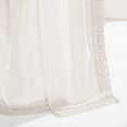 thumbnail image 4 of Rosalie Window Curtain Panels White 54x108 Set, 4 of 4