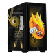 thumbnail image 1 of Gabinete XTREME PC GAMING Sonic Super Sonic Ring Edition Mini Torre 4 Fan ARGB USB-C Negro CXTSS6000BK, 1 of 6