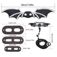 thumbnail image 3 of 3 Sizes Bearded Dragon Leash & Harness - Soft PU Leather, Adjustable, Detachable Wing, for Small Pets (Hamsters/Ferrets), Nylon Rope, Comfortable, 3 of 6