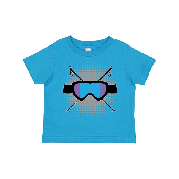 Inktastic Ski Mask Skiing Gift Boys or Girls Toddler T-Shirt
