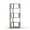 Light Grey, variant on L‑Shaped Corner Bookshelf – 6 Tier Wooden Bookcase, Anti‑Tipping Device, Space‑Saving Storage Rack for Living Room Bedroom Office, Dark Brown