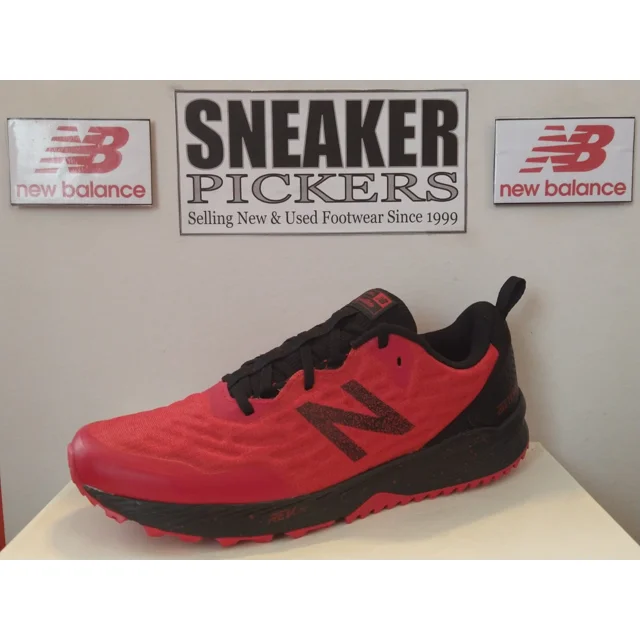 New Balance Men's NITREL Trail Running - MTNTRCT3 - Red - Size: 10 D - NEW !