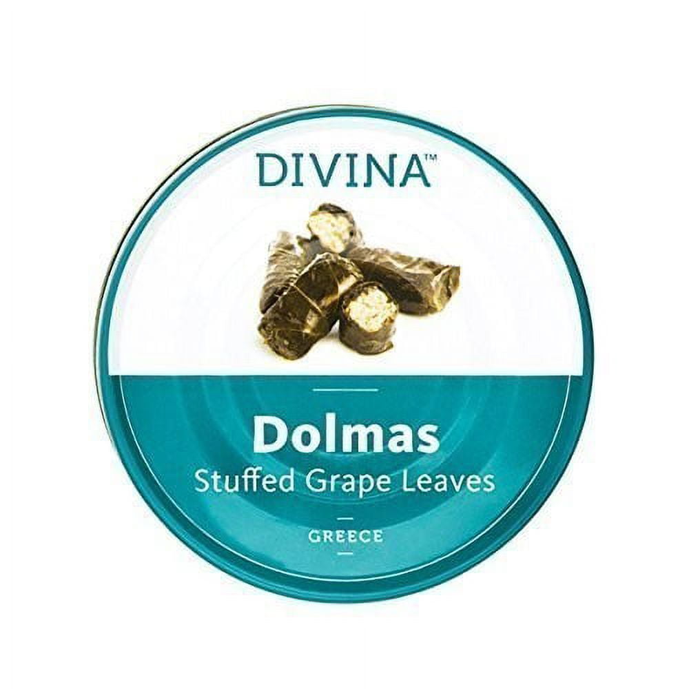 Divina Dolmas-Stuffed Grape Leaves In Can,7 oz, 12 Pack