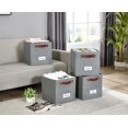 thumbnail image 4 of Storage Basket xx Baskets Storage Organization Bins with Labels (Kallax/ ), 4 of 9