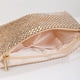 thumbnail image 3 of Bolsa de mano de noche de metal para mujer, para cena, fiesta de boda, de mano (dorado) Ehuebsd Para Estrenar, 3 of 9