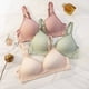 thumbnail image 1 of Cotton Soft Teenage Girls Underwear Bras Sports Kids Puberty Girl Bra Young Students Sport Training Bra for Children UnderwearsBlack75(AB) He Qiyong unisex, 1 of 1