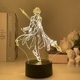 thumbnail image 1 of AIMTYD AIMTYD Character Zhongli 3D Illusion Lamp LED Night Light Game Gift Table Decor Lamp,Remote Control (43064), 1 of 6