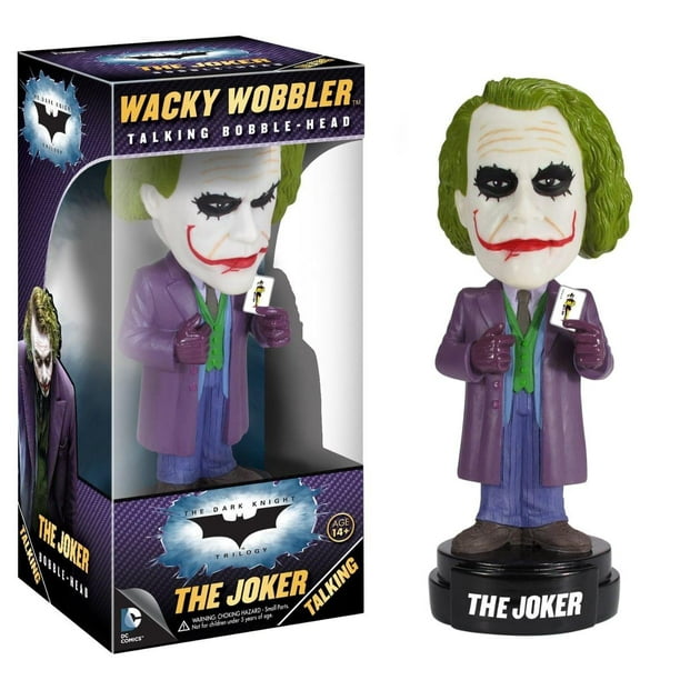 Funko Wacky Wobbler: Dark Knight Movie, The Joker - Walmart.com - Walmart.com