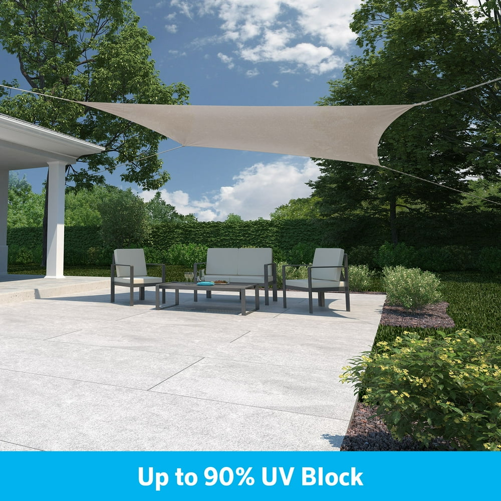 Ready to Hang Rectangle Shade Sail 90 UV