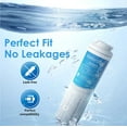 thumbnail image 6 of Waterdrop Refrigerator Water Filters for Amana UKF8001, KitchenAid 4396395, Sears 469006 (2 Count), 6 of 7