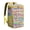 Red-6, variant on Tribal Cooler Backpack - 20L Insulated Leakproof Bag, Rustic Home Decor Design for Camping