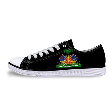 

HAITI male youth diy free custom name number photo hti nation flag shoes country ht french haitian republic college casual shoes