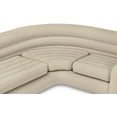 thumbnail image 3 of Intex Inflatable Corner Living Room Air Mattress Sectional Sofa, Beige(4 Pack), 3 of 6