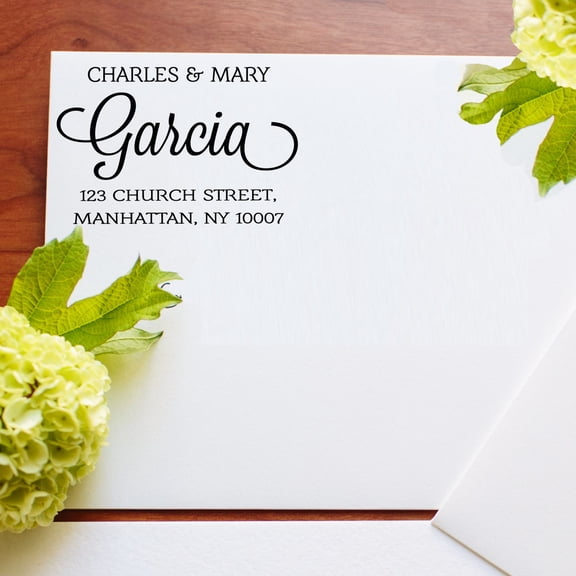 Custom Return Address Save The Date Stamp Stationary Personalized Rubber Stamp Bridal Shower Gift