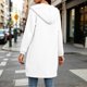 thumbnail image 4 of LLYWEY Zip-Up Sudadera con Capucha Larga Suave para Mujer Ligera de Forro Polar Suave con Cordón Casual de Manga Larga con Cierre de Zíper Chaquetas con Capucha con 2 Bolsillos Frontales, 4 of 9