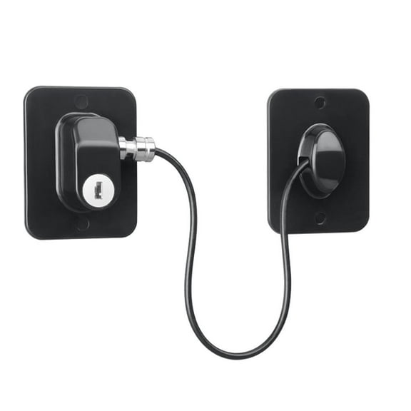 Fridge Lock Freezer Lock with 2Key For Child Safety Locks I8A8