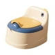 thumbnail image 5 of Orinal de entrenamiento Hugo para el baño azul con cepillo limpio y protector antideslizante, 5 of 9