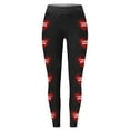thumbnail image 4 of Womens Leggings For Valentine's Day Casual Printed Trendy 2186 Full Length Yoga Tights Pants, 4 of 4