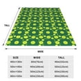 thumbnail image 3 of Salouo Tennis Balls Print Bed Blankets,Flannel Blanket Comfortable Air Conditioning Blanket Lightweight Blanket for Sofa Bed Travel & Couch -60"x50", 3 of 8