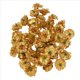 thumbnail image 2 of 300pzs Clips de Boda Artificial Rosa de Seda Cabeza de Flor Decoracion de Boda (Dorado), 2 of 9