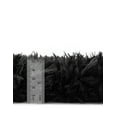 thumbnail image 5 of Unique Loom Infinity Shag Collection Area Rug - Jinko (8' Square Onyx Black), 5 of 7