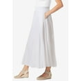 thumbnail image 3 of Woman Within Plus Size Wide Elastic Waist Skirt, 3 of 6