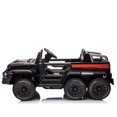 thumbnail image 3 of Accreate 24V Kids Ride On Car - 2-Seater Electric Dump Truck with Remote Control, Black, 3 of 15