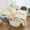 thumbnail image 2 of Yayeee Tablecloths 54" x 72" Rectangle Wrinkle Resistant Party Table Cover, White Rabbits, 2 of 8
