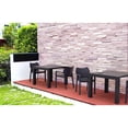 thumbnail image 2 of Compamia Vegas 55" Extendable Patio Dining Table in Black, 2 of 8