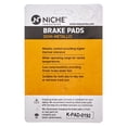 thumbnail image 2 of Niche Front Brake Pad Set for Honda XR250R Semi-Metallic Motorcycle 519-KPA2314D, 2 of 5