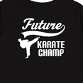 thumbnail image 4 of Inktastic Future Karate Champ Boys Long Sleeve Toddler T-Shirt, 4 of 5