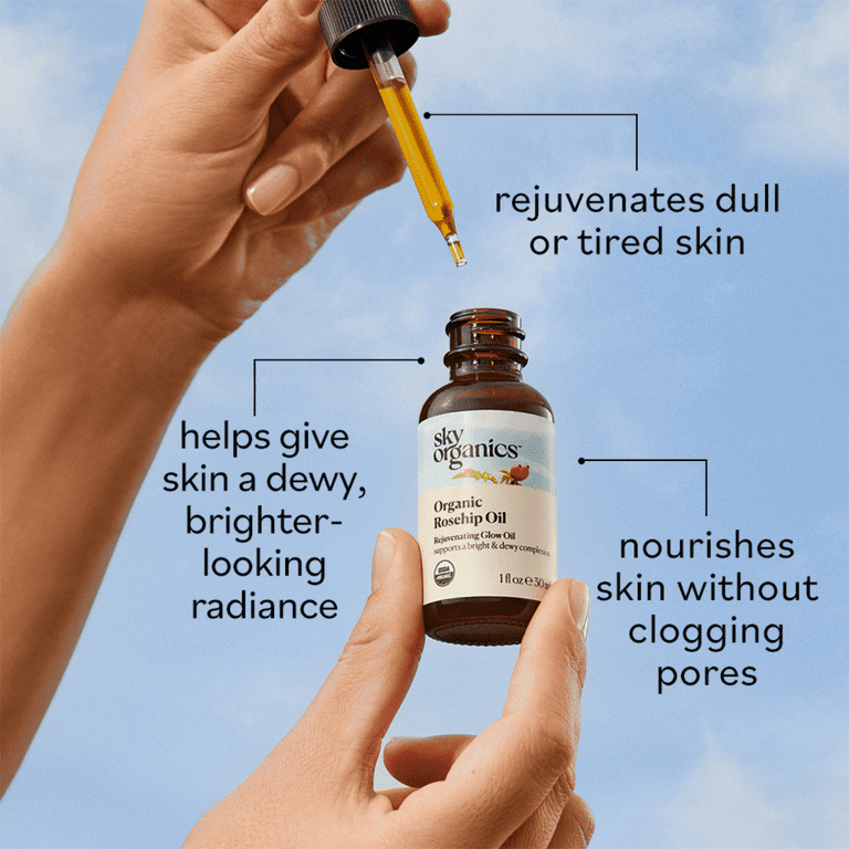 Sky Organics Organic Rosehip Oil, 1 fl oz photo 3