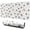 White Cow Heart, variant on Long Mouse Pads for Desk,Pink Cow Strawberry Hat Pattern Desk Mats on Top Of Desks, Desk Mouse Pad Extra Large with 3mm Non-Slip Base and Stitched Edge for Gaming,Office,Work,Home 31.5"x11.8"