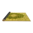 thumbnail image 2 of Ahgly Company Indoor Round Persian Yellow Traditional Area Rugs, 6' Round, 2 of 4