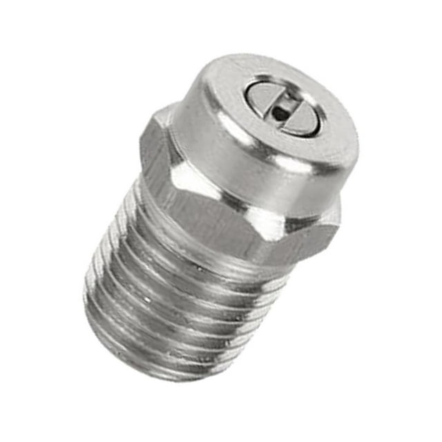 Boquilla De Ventilador De Pulverización De Plateada NPT1 / 4 ''Limpiador De Lavadora A .07mm / 1.2mm / 1.35mm shamjiam Punta de boquilla de pulverización de alta presión
