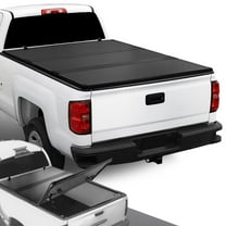 DNA Motoring Hard Solid Tri-Fold Tonneau Cover for 14-18 Silverado Sierra 6.5 Ft Short Bed