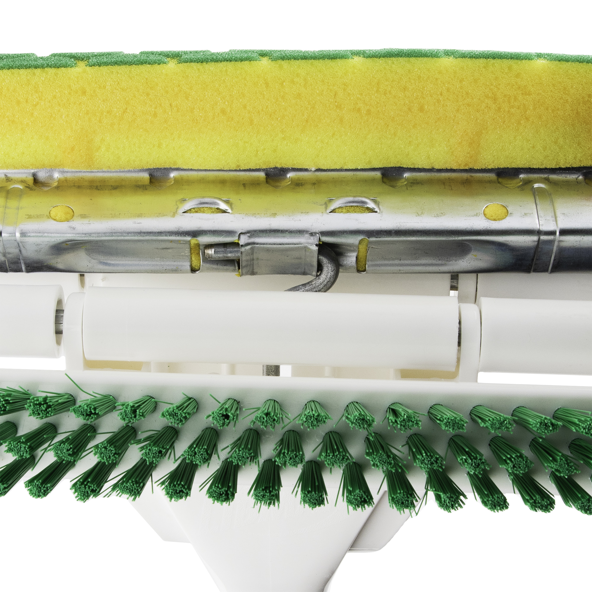 Libman Nitty Gritty Sponge Mop with Scrub Brush, Green photo 6