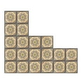thumbnail image 4 of Diagonal Sticker, Floor Sticker 20PCS Sticker Self-Adhesive Floor Stickers Decals Tile Diagonal  For Door For Window Display, 4 of 8